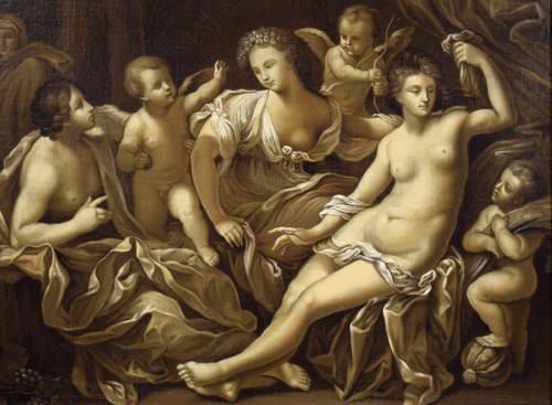 The 4 Seasons - attributed to Francesco Gessi (1588-1649) - 